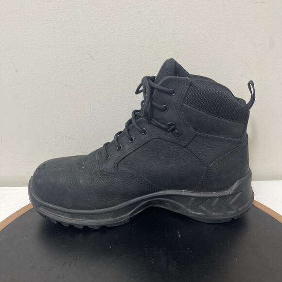 Wolverine Work Boots‎ Men 8EW Black Leather Waterproof ASTM F2413-18 Safety Toe - Picture 6 of 15